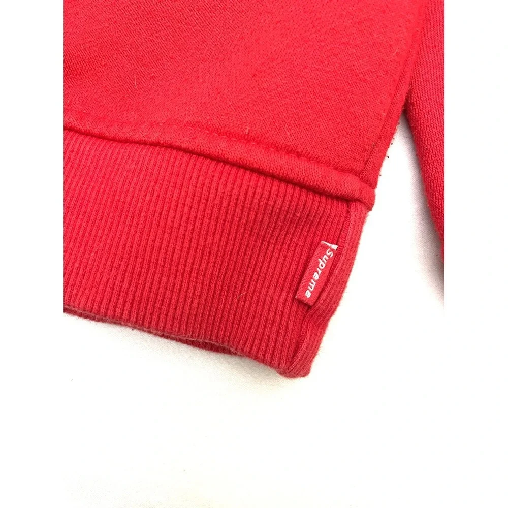 Supreme Formula Crewneck Sweater Men's XXL Red Fleece Colorblock  SS19